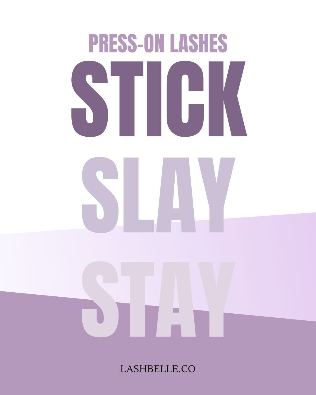 Lavender Mist - Press-On Lashes | No Glue Needed | Hold Up to 10 Days