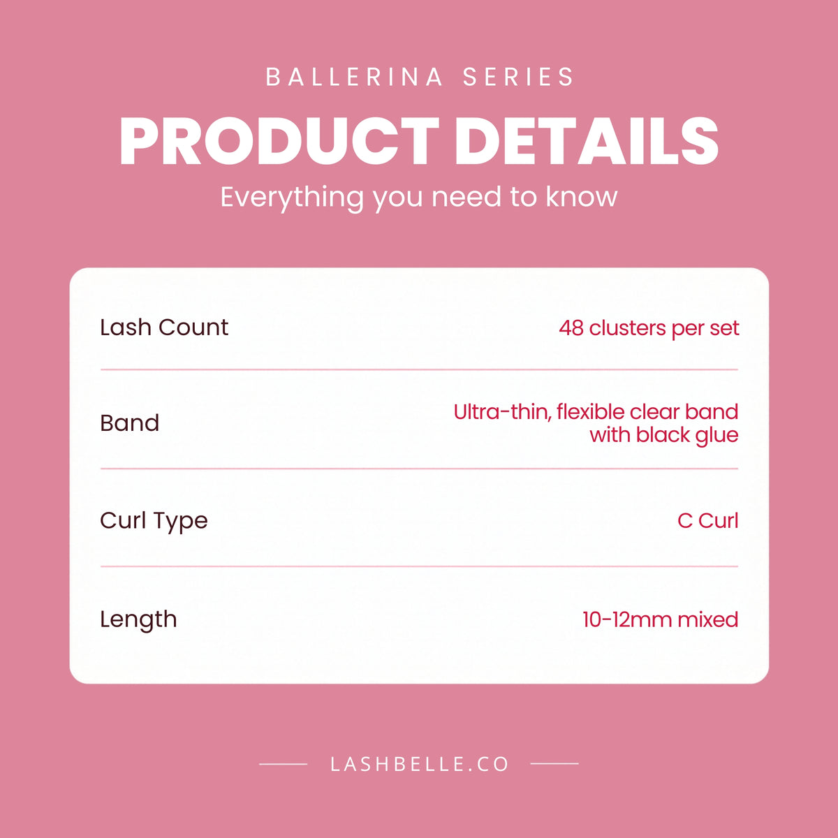 *PRE-ORDER _ Ballerina Series - TIARA Press-On Lashes | No Glue Needed | Hold Up to 10 Days