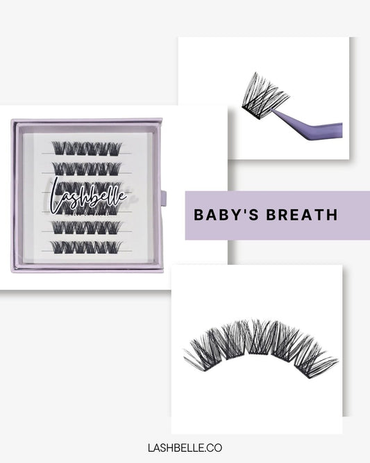 Baby's Breath - Press-On Lashes | No Glue Needed | Hold Up to 10 Days