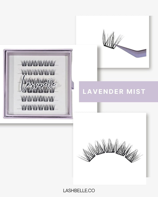 Lavender Mist - Press-On Lashes | No Glue Needed | Hold Up to 10 Days