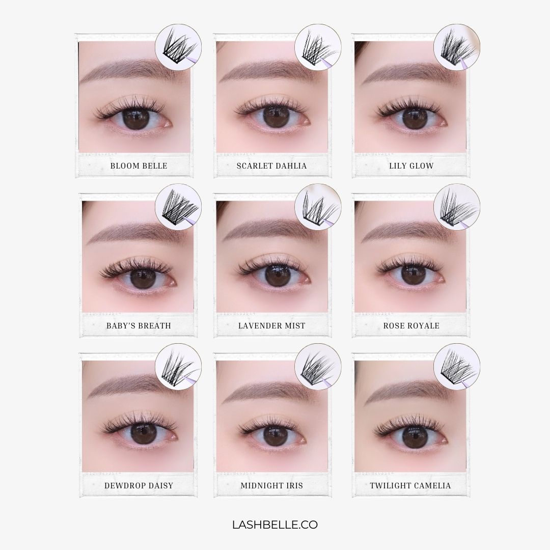Midnight Iris - Press-On Lashes | No Glue Needed | Hold Up to 10 Days