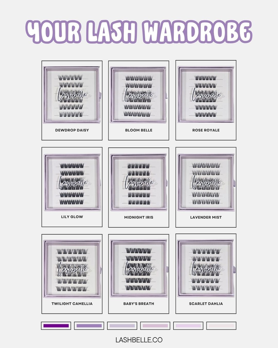 Lily Glow - Press-On Lashes | No Glue Needed | Hold Up to 10 Days