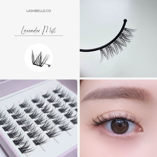Lavender Mist - Press-On Lashes | No Glue Needed | Hold Up to 10 Days