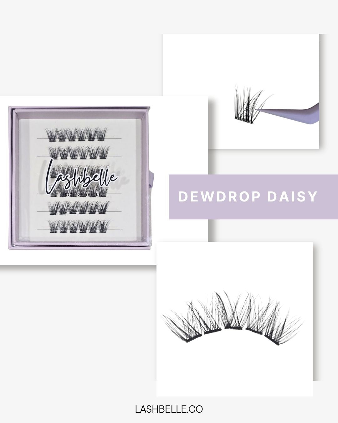 Scarlet Dahlia - Press-On Lashes | No Glue Needed | Hold Up to 10 Days